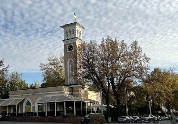Ташкент в январе